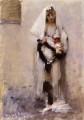 Ein Pariser Bettler Mädchen Porträt John Singer Sargent